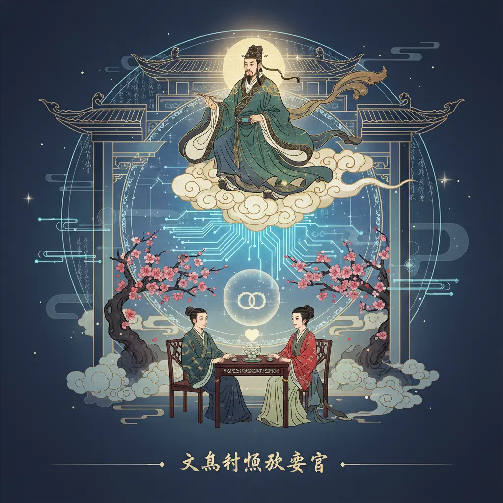 夫妻宮 - 文昌星