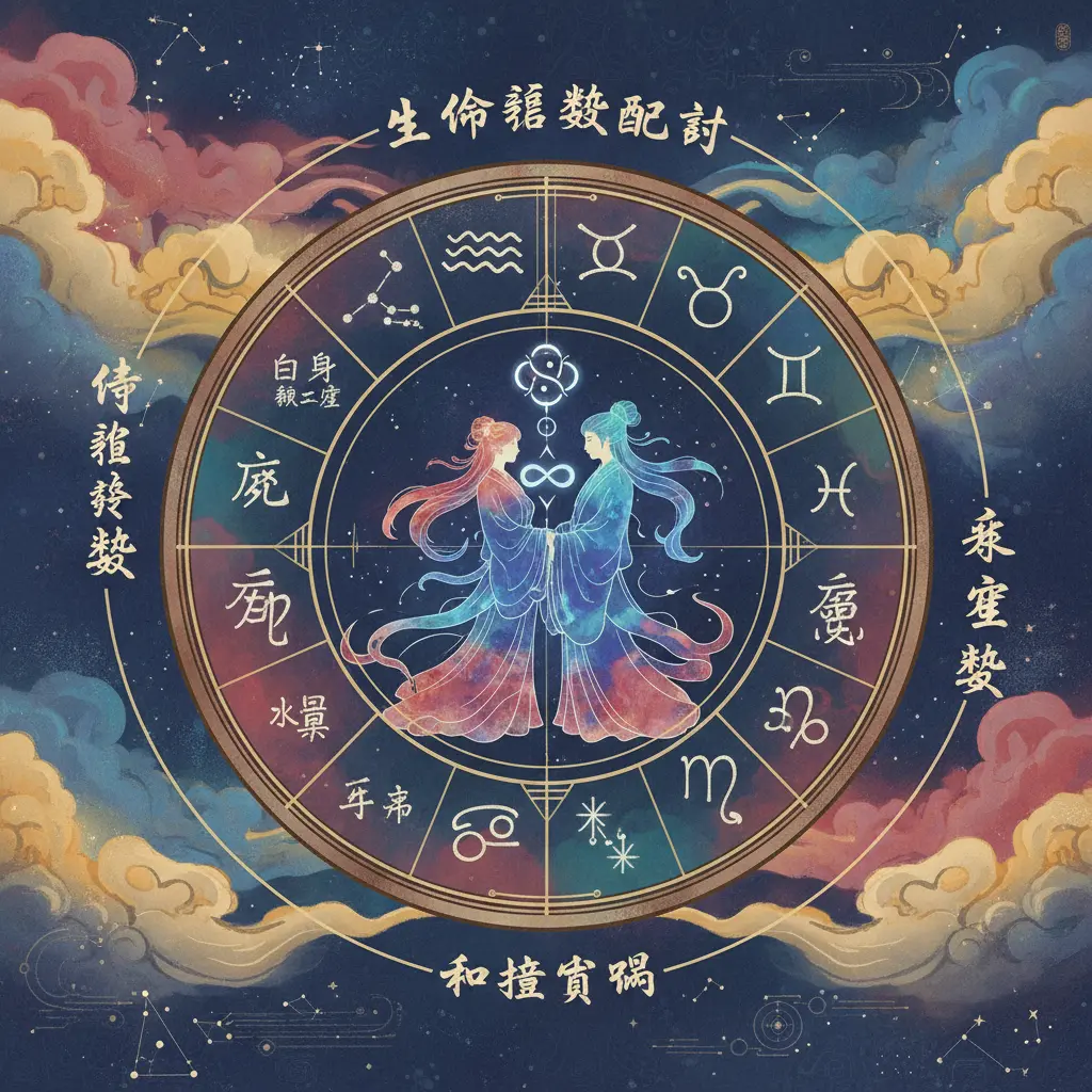 生命靈數配對 - 星座數