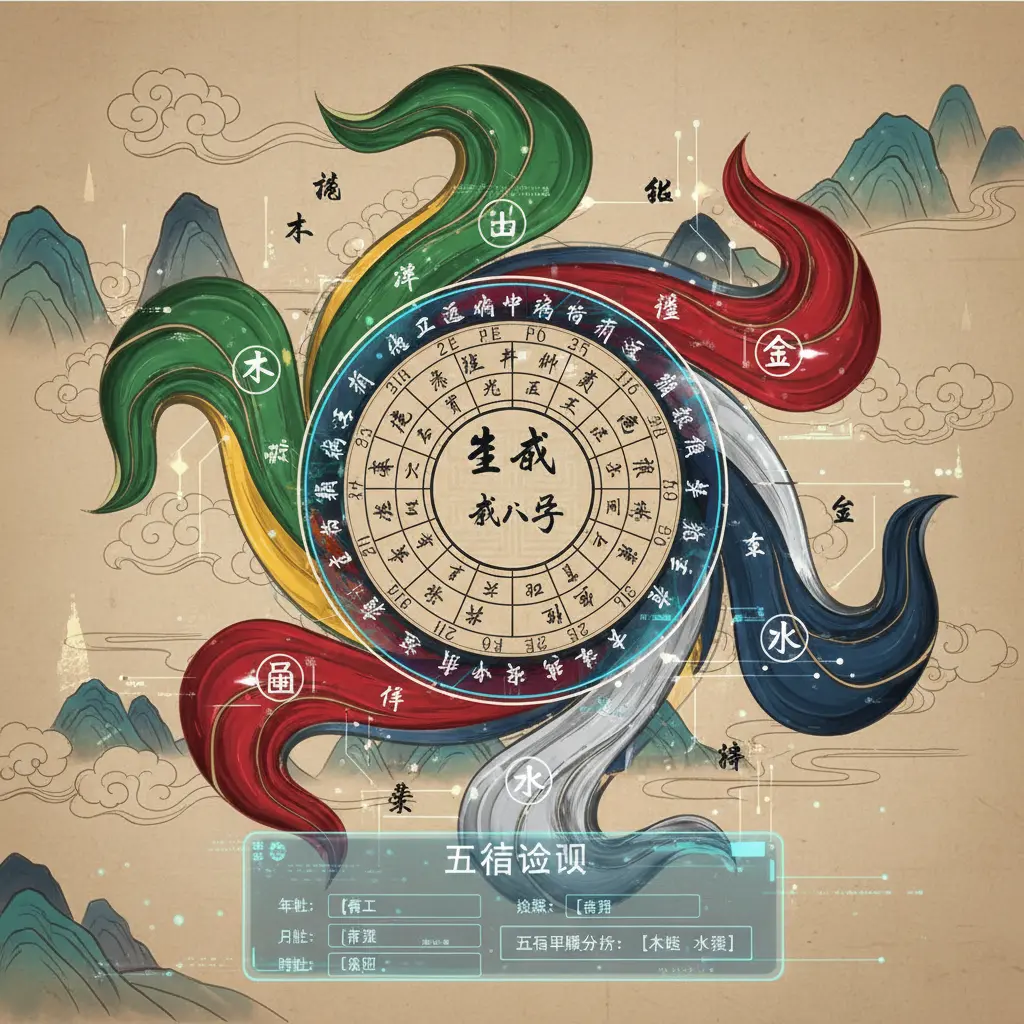 五行查詢 - 生辰八字