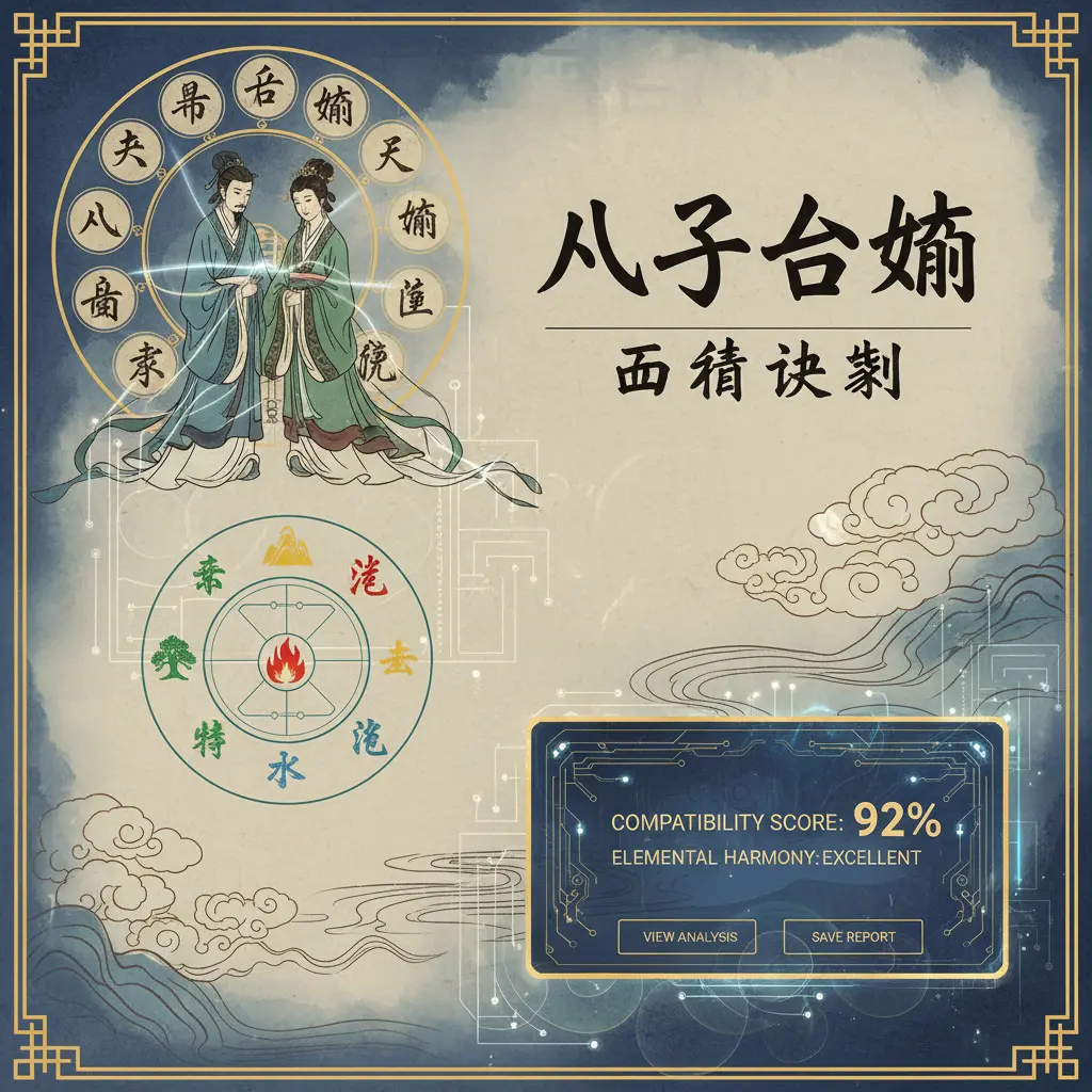 五行查詢 - 八字合婚