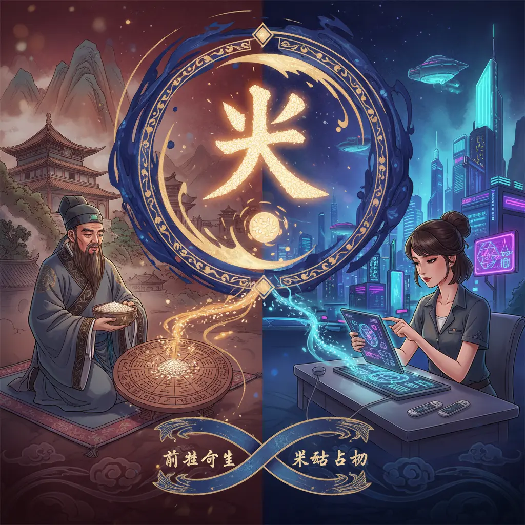 前世今生 - 米卦占卜